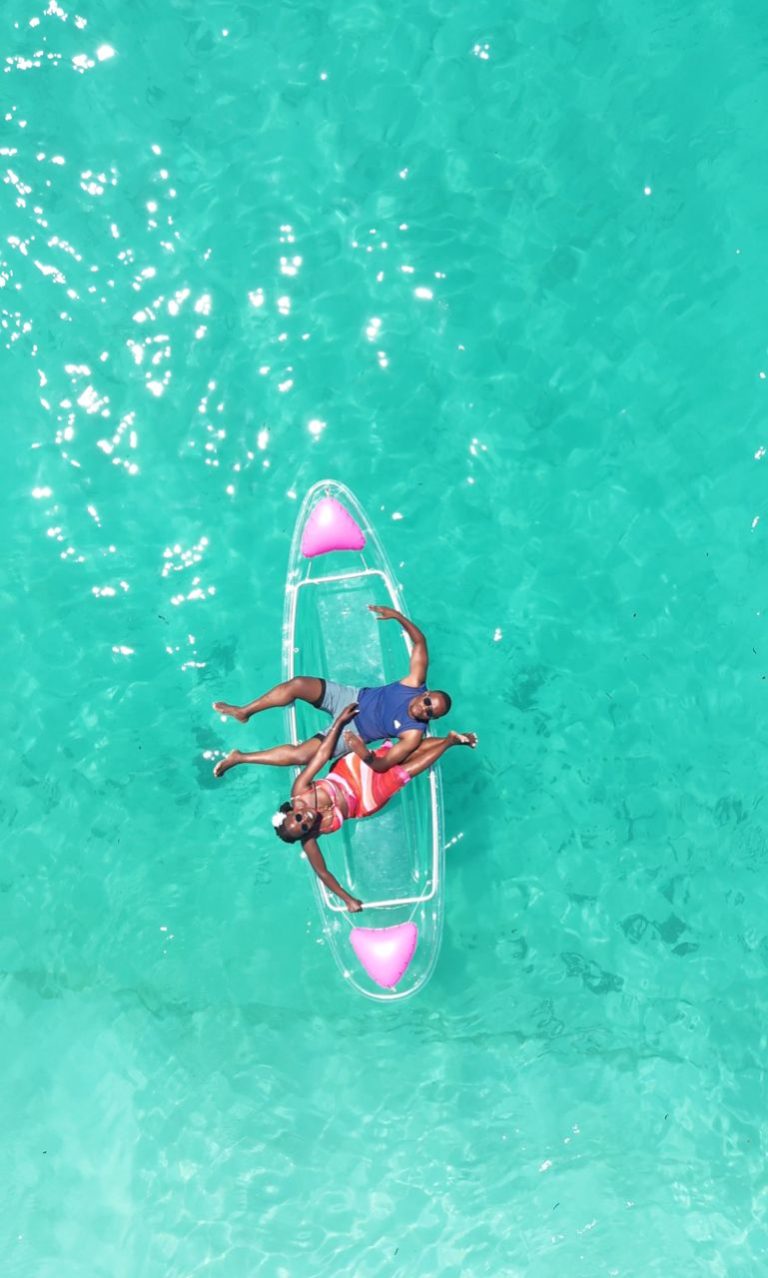 5 Days Zanzibar Honeymoon/ Transparent Kayak with drone view