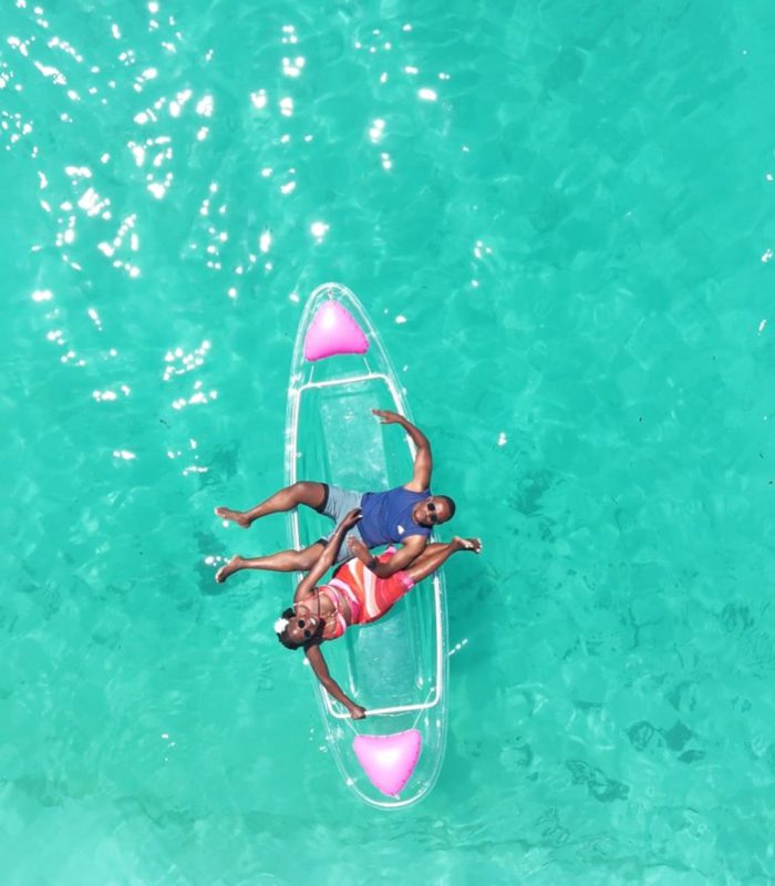 5 Days Zanzibar Honeymoon/ Transparent Kayak with drone view